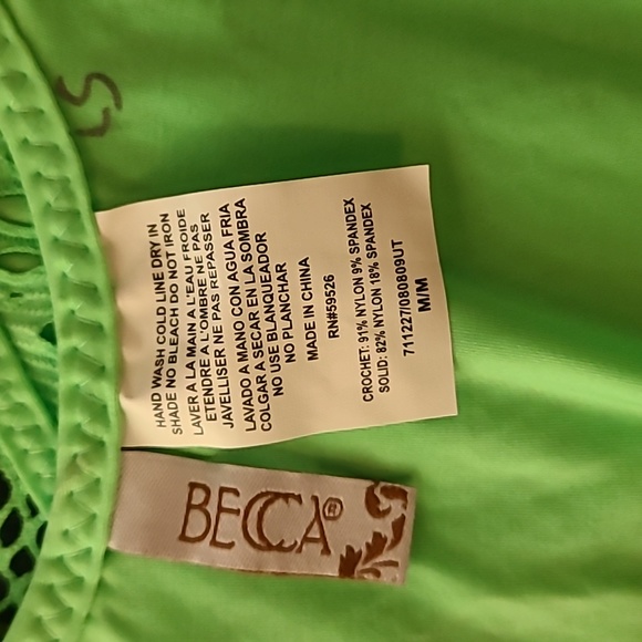 - NWT Becca One pice swimsuit - Picture 7 of 7